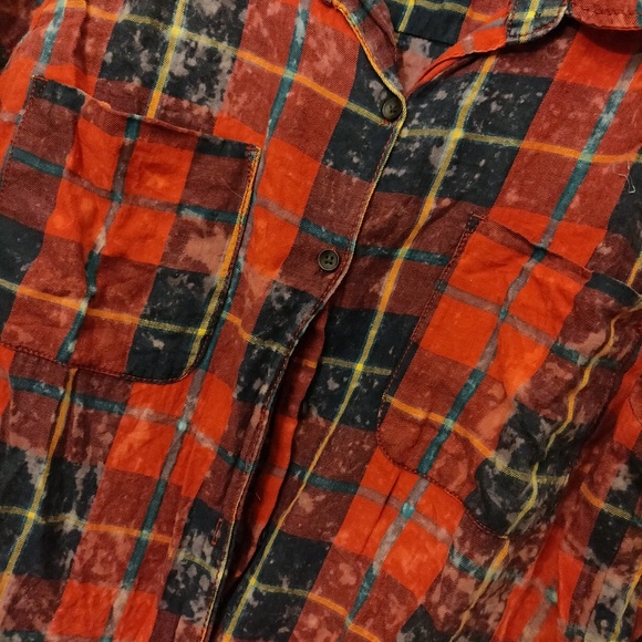 Vanilla Star Plaid Shirt - Picture 2 of 2